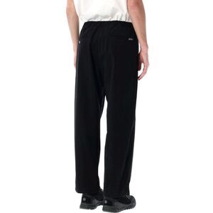 MANASTASH Relaxed Fit Casual Pants Men BLACK